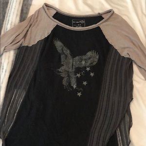 Free People Quarter Sleeve Tee